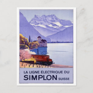 Carte Postale Suisse vintage -