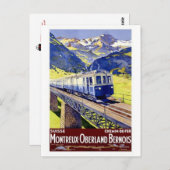 Carte Postale Suisse vintage - (Devant / Derrière)