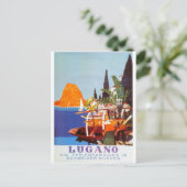 Carte Postale Suisse vintage - (Debout devant)