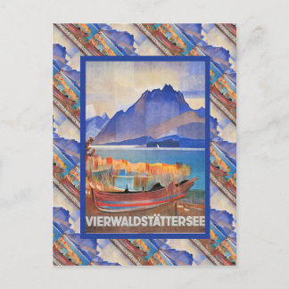 Carte Postale Suisse vintage, Vierwaldstattersee