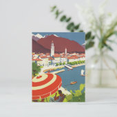 Carte Postale Suisse Vintage voyage (Debout devant)