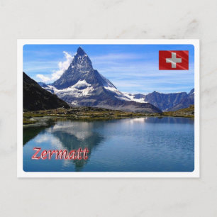 Carte Postale Suisse - Zermatt -