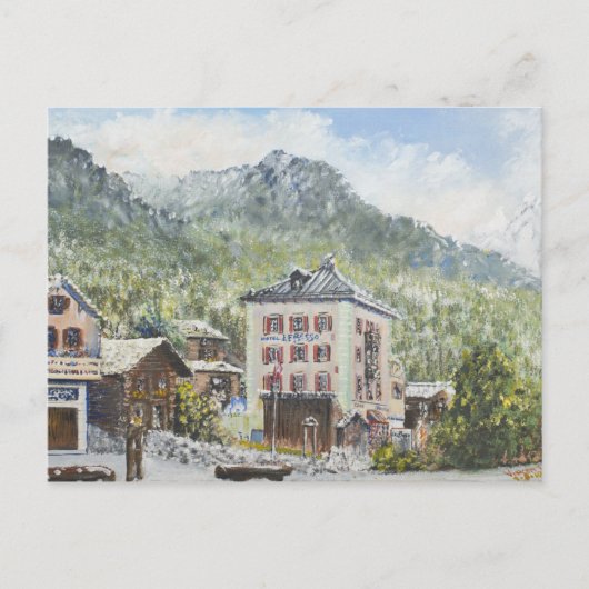 Carte Postale Suisse Zinal. 2007 (Devant)