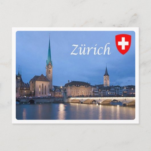 Carte Postale Suisse - Zurich - (Devant)