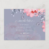 Carte Postale Suite Mariage en fleurs rose pâle Sublime (Devant)
