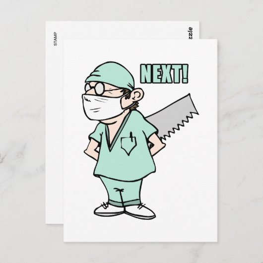 Carte Postale Suivant! (Devant / Derrière)