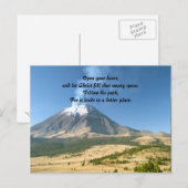 Carte Postale Suivez le chemin de christ (Devant / Derrière)