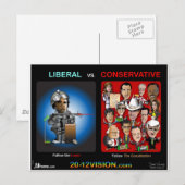 Carte Postale Suivez Le Laser (Devant / Derrière)