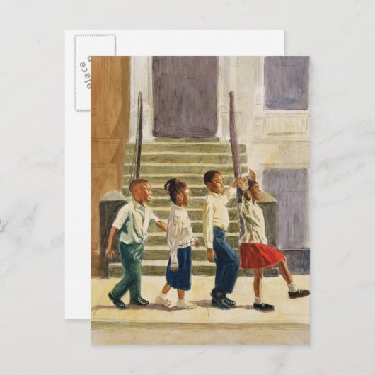 Carte Postale Suivez-moi 1995 (Devant / Derrière)