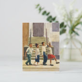 Carte Postale Suivez-moi 1995 (Debout devant)