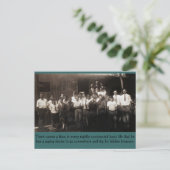 Carte Postale Suivez-Moi, Garçons (Debout devant)