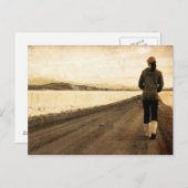 Carte Postale Suivez votre chemin (Devant / Derrière)