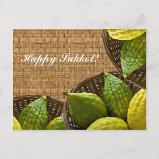 Carte Postale Sukkot plein de bonheur !