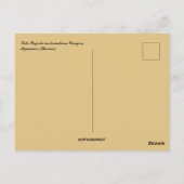 Carte Postale Sule Pagoda dans le centre-ville de Yangon Myanmar (Dos)