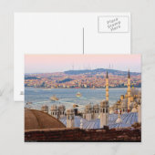 Carte postale Suleymaniye Mosquée, Istanbul Turqui (Devant / Derrière)