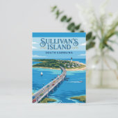 Carte Postale Sullivan's Island États-Unis (Debout devant)