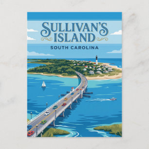 Carte Postale Sullivan's Island États-Unis
