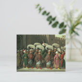 Carte Postale Sultan Mahmud II à Procession, 1809 (Debout devant)