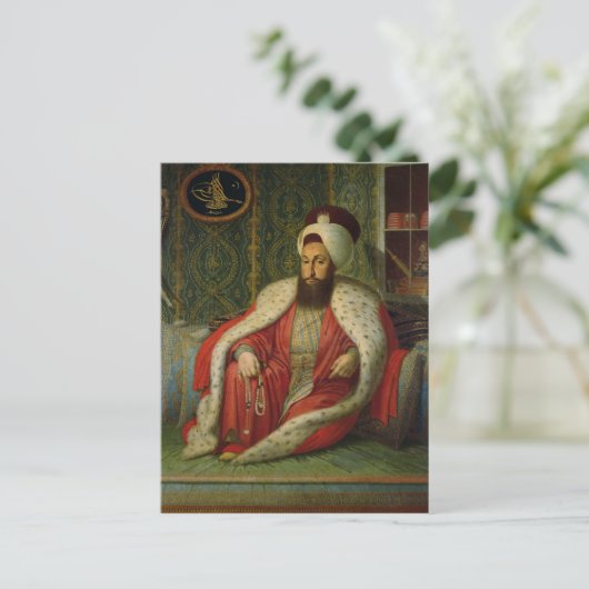 Carte Postale Sultan Selim III, c.1803-04 (Debout devant)