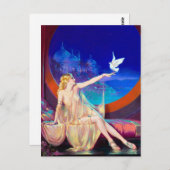 Carte Postale Sultana Pin Up (Devant / Derrière)