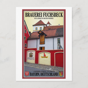 Carte Postale Sulzbach-Rosenberg - Brauerei Fuchsbeck