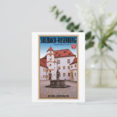 Carte Postale Sulzbach-Rosenberg - Château de Sulzbach (Debout devant)