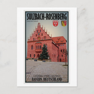 Carte Postale Sulzbach-Rosenberg - Rathaus