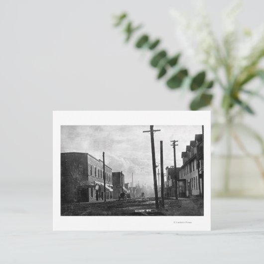 Carte Postale Sumas, WashingtonA Street SceneSumas, WA (Debout devant)