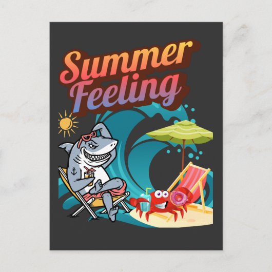 Carte Postale Summer Feeling (Devant)