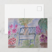 Carte Postale Summer Garden (Devant / Derrière)