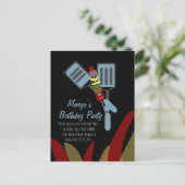 Carte Postale Summer Kabobs Cookout Park Anniversaire Papier Cu (Debout devant)