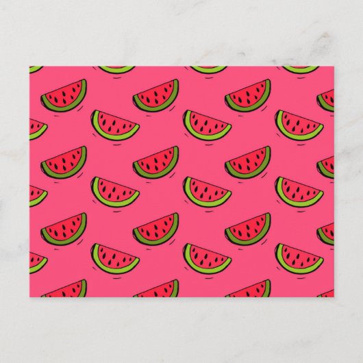 Carte Postale Summer Watermelon (Devant)