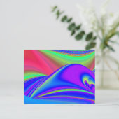 Carte Postale Summerfeel, Rainbowart 3D Abstrait (Debout devant)