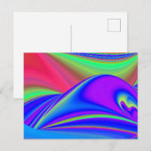 Carte Postale Summerfeel, Rainbowart 3D Abstrait (Devant / Derrière)
