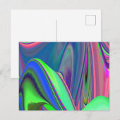 Carte Postale Summerfeel, Rainbowart 3D Abstrait (Devant / Derrière)