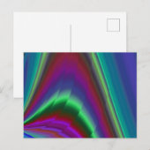 Carte Postale Summerfeel, Rainbowart 3D Abstrait (Devant / Derrière)