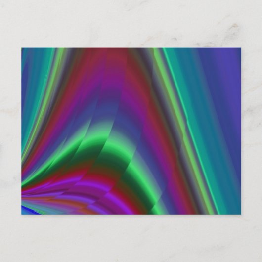 Carte Postale Summerfeel, Rainbowart 3D Abstrait (Devant)