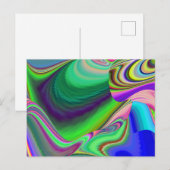Carte Postale Summerfeel, Rainbowart 3D Abstrait (Devant / Derrière)