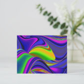 Carte Postale Summerrainbow, Rainbowart 3D Abstrait (Debout devant)