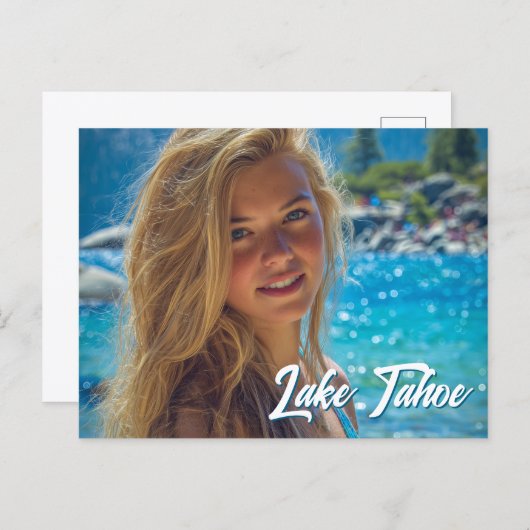 Carte Postale Summertime Vacation Family Photo (Devant / Derrière)