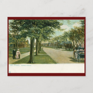 Carte Postale Summit Ave., St. Paul, MN Vintage
