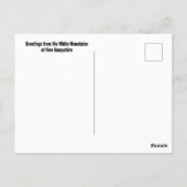 Carte Postale Summit Stage Office Mount Washington Photographic (Dos)