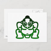Carte Postale Sumo (Devant / Derrière)