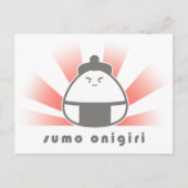 Carte Postale Sumo Onigiri (Devant)