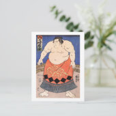 Carte Postale Sumo vintage (Debout devant)