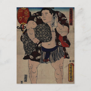 Carte Postale Sumo Wrestler Ichiriki