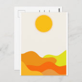 Carte postale Sun (Devant / Derrière)