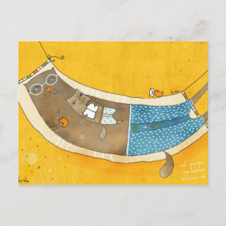 Carte postale Sun et Friends de Krize