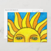 Carte postale Sun été (Devant / Derrière)