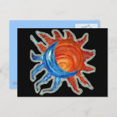 Carte Postale Sun N Moon (Devant / Derrière)